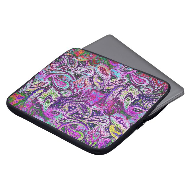 Plain Paisley 4 Laptop Fodral (Framsida topp)