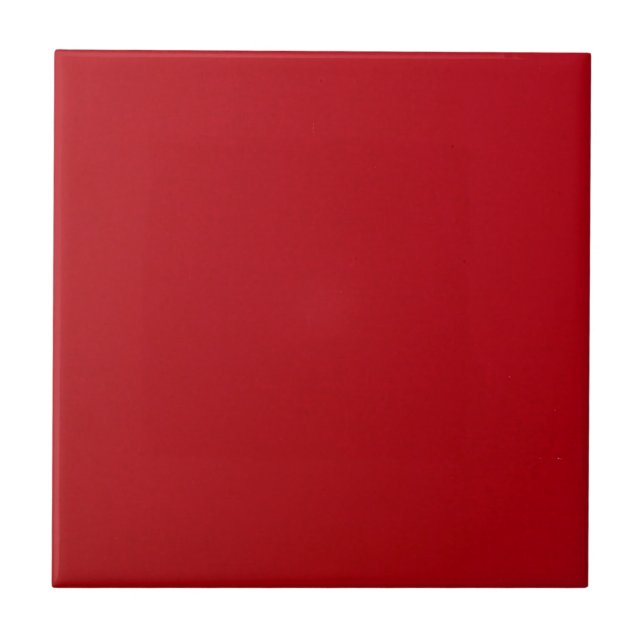 Plain Red Färg Kakelplatta (Framsidan)