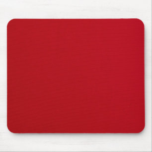 Plain Red Färg Musmatta