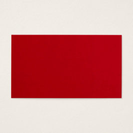 Plain Red Färg Visitkort