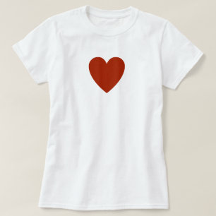 Plain Red Heart Tröja