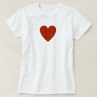 Plain Red Heart Tröja