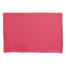 Plain Red Pillowcase