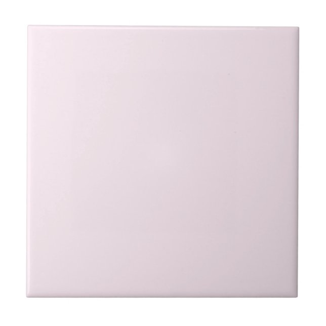 Plain Rosa White Solid Färg Tile Kakelplatta (Framsidan)