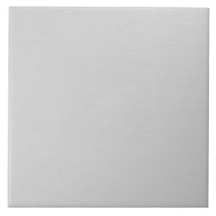 Plain Silver Tile Kakelplatta
