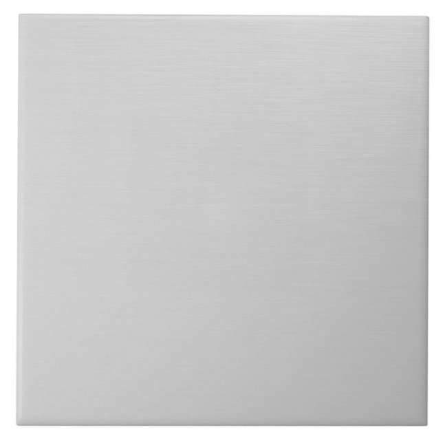 Plain Silver Tile Kakelplatta (Framsidan)