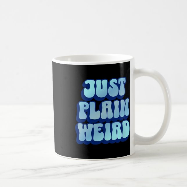 Plain Weird - Kamala Harris 2024  Kaffemugg (Höger)