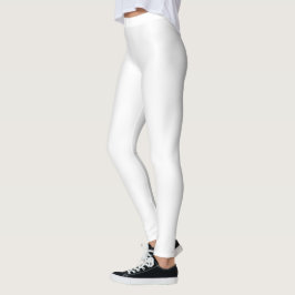 Plain White Leggings