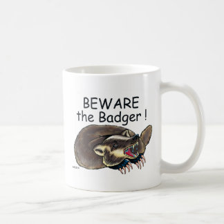 PlainBadger_black Kaffemugg
