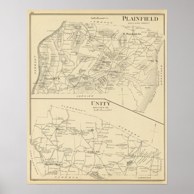 Plainfield, Enity Poster (Framsidan)