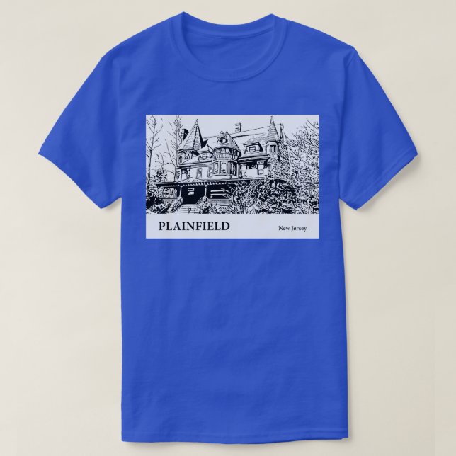 Plainfield New jersey 1 T Shirt (Design framsida)