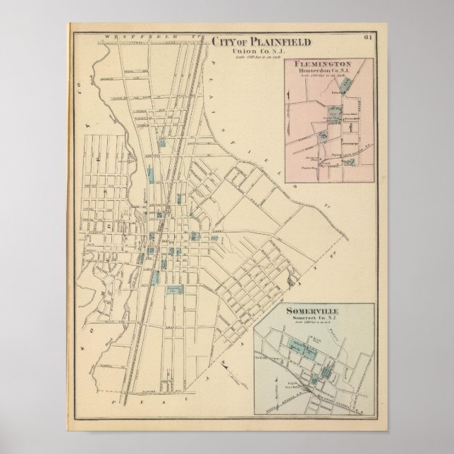 Plainfield, NJ Poster (Framsidan)