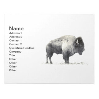 Plains Bison Anteckningsblock
