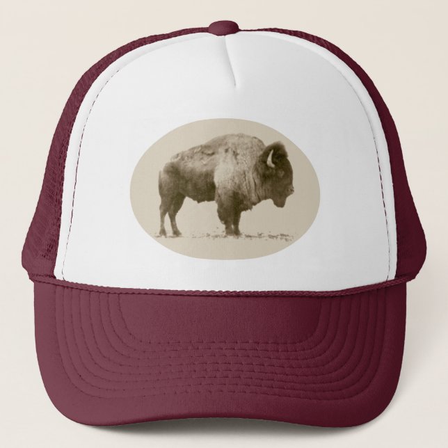 Plains Bison Truckerkeps (Framsida)