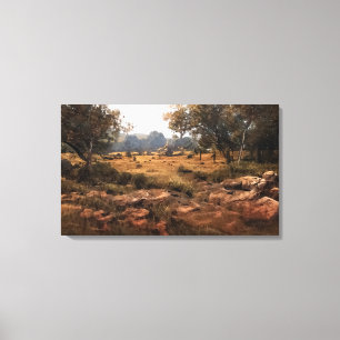 Plains Canvastryck