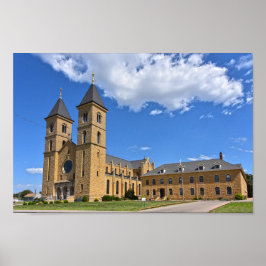 Plains katedral, Victoria, Kansas Poster