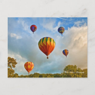 Plainville Ct-Luftballonger Vykort