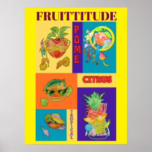 PLAKAT FÖR VISNING AV PERSONLIGHET MED BLANDAD FRU POSTER