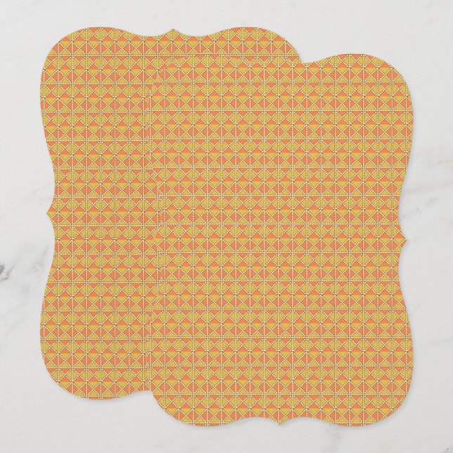 Plakatkort för bröllopslägenhet | Anpassat brevpap (Fram/baksida)