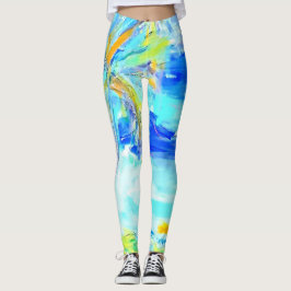 Plam Träd Legginsgs Leggings