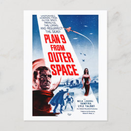Plan 9 från Rymden (1957) Vykort