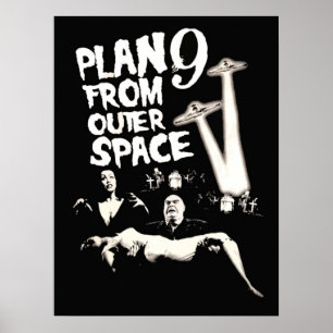 Plan 9 från Rymden Poster