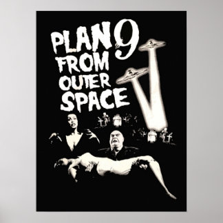 Plan 9 från Rymden Poster