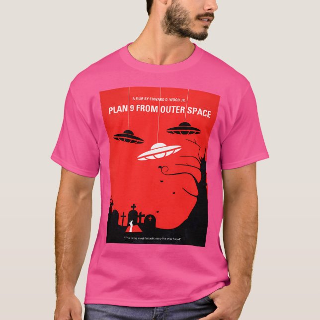 Plan 9 från Rymden T Shirt (Framsida)