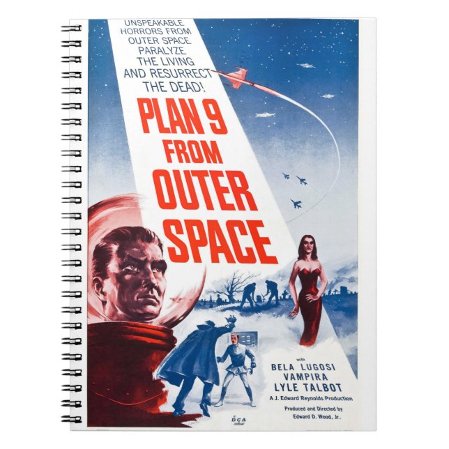 Plan_9_From Outer Space Anteckningsbok (Framsidan)