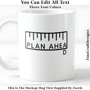 Plan Ahead Funny Crafts Seing Room 062 Quote Kaffemugg