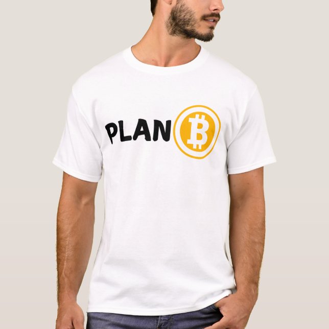 Plan B Bitcoin T Shirt (Framsida)