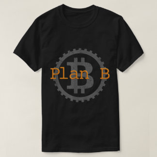 Plan B Bitcoin Växel Design T Shirt