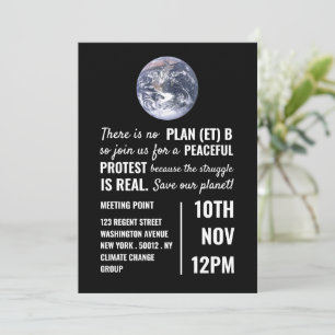 Plan B, Klimatförändringsmötet Inbjudningar