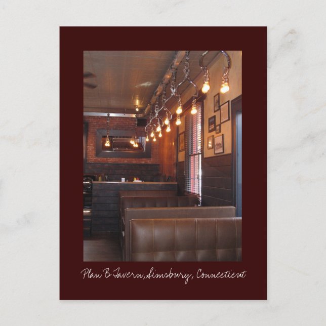 Plan B Tavern, Simsbury Vykort (Framsida)