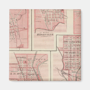 Plan Cambridge City, Wayne Co med Newport Magnet