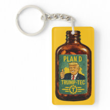 Plan D Trump-Tec Retroflaska Parodi