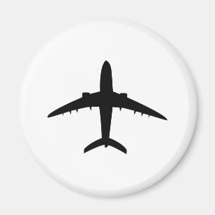 plan flygplansymbol för flygplan magnet