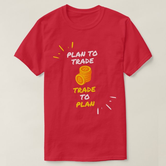 Plan för handel till plan t shirt (Design framsida)