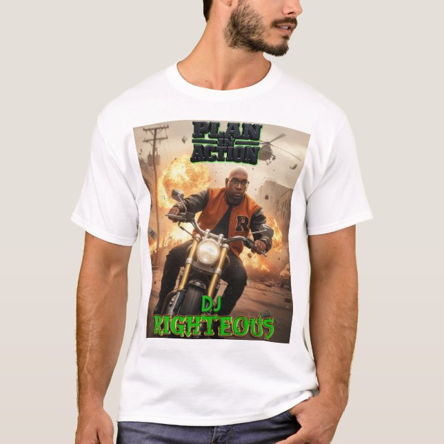 Plan i aktion Albumomslag T-shirt (Framsida)