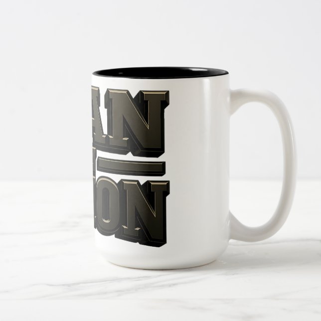 Plan I Aktion Koffekopp Två-Tonad Mugg (Höger)