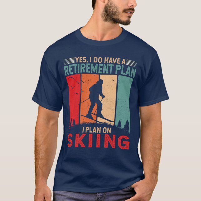 Plan I i pension om att hoppas över Coola Winter S T Shirt (Framsida)