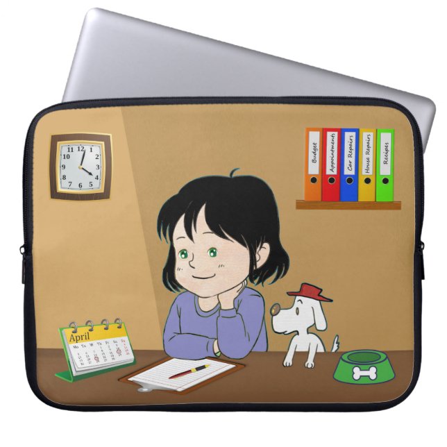 Plan-O-Pooch Laptop Fodral (Framsidan)