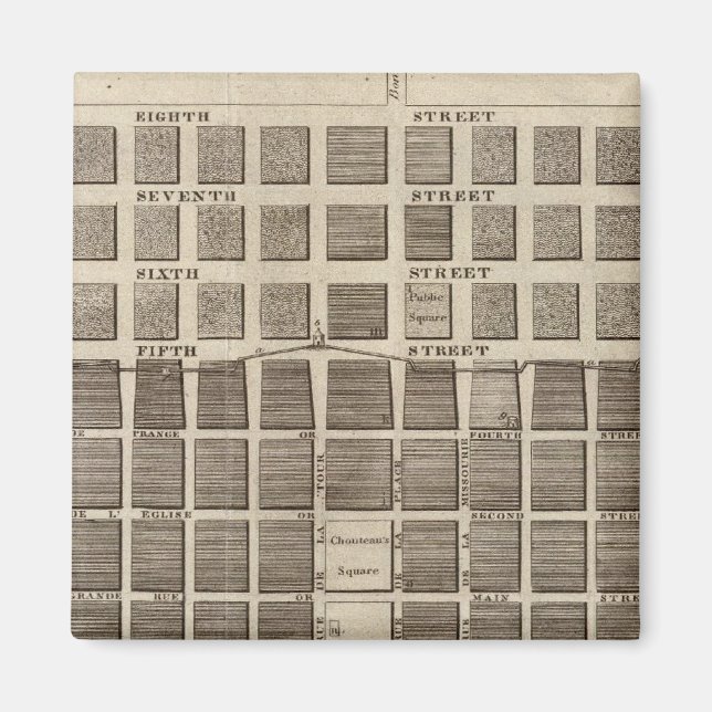 Plan of St. Louis, Missouri Magnet (Framsidan)