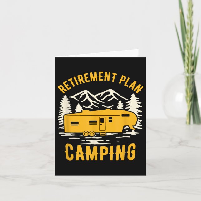 Plan Pension - Camping - for 5th Wheel Campers Kort (Framsida)