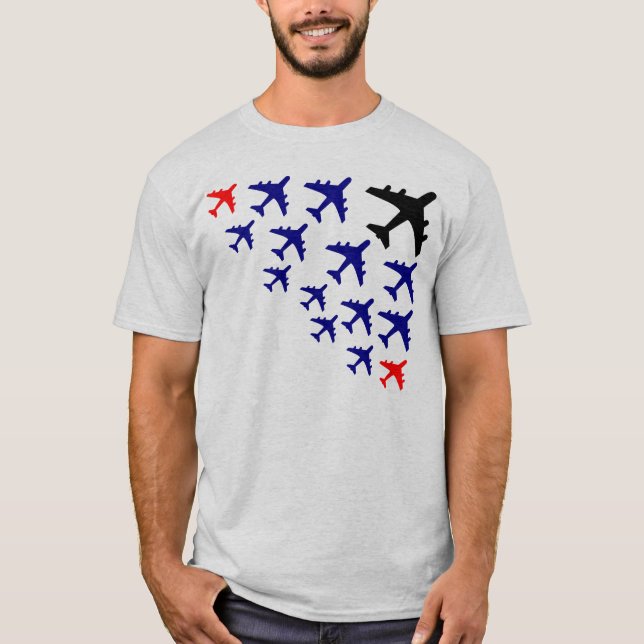 Plan pyramid tee shirt (Framsida)