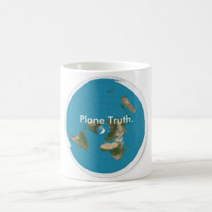 Plan sanning. Azimuthal Equidistant, Kaffemugg