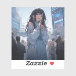 Plan the date | 東京娘 GenerartiveAI シール Klistermärken