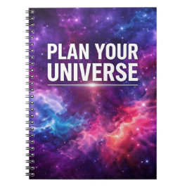 Plan Your Universe Galaxy Planner Anteckningsbok