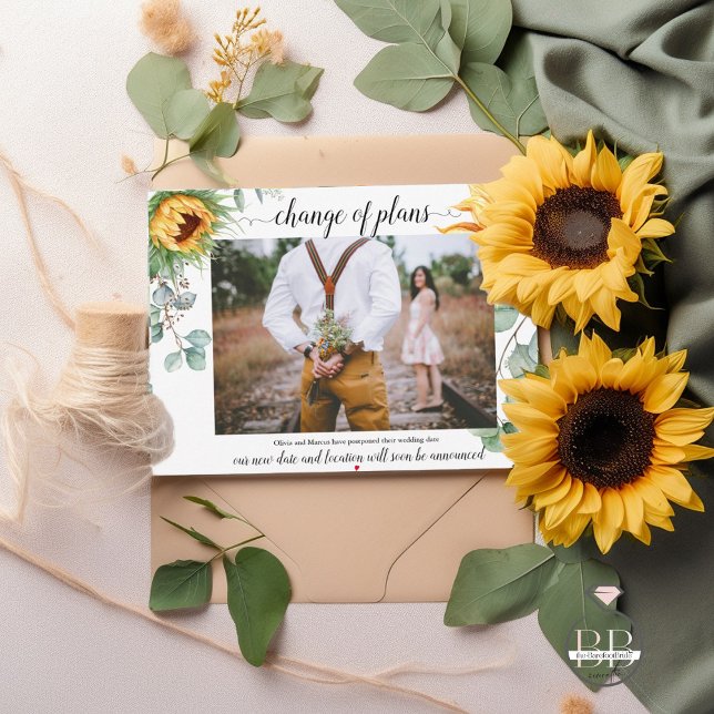 Planändring Gula solrosor Vykort (Skapare uppladdad)