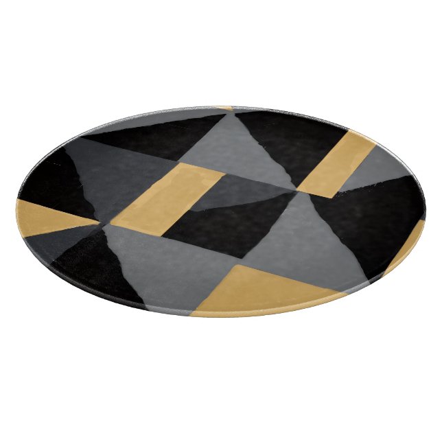 Planche à Découper en Verre Géométrie Moderne (Hörn)